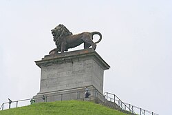 El León de Waterloo en Braine-l'Alleud
