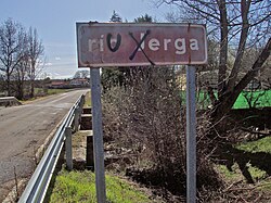 Pintada reivindicativa en la Maragatería