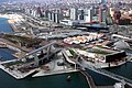 Vista del barrio con el Fórum de las culturas