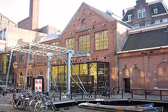 Fachada del centro cultural Melkweg en Ámsterdam