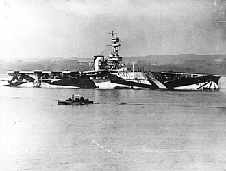 HMS Furious en 1918
