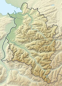 Relieve montañoso de Vorarlberg