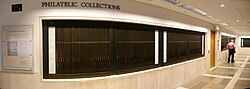Elementos de la colección filatélica.