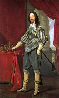 Retrato de Carlos I durante su periodo absolutista