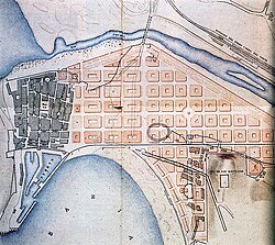 Plano histórico del Ensanche de Cortázar