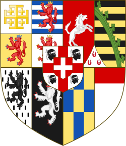 Escudo de armas de Víctor Amadeo II desde 1720