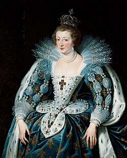 Retrato de Ana de Austria como reina
