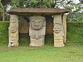Tumba monumental en el parque arqueológico San Agustín
