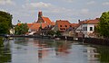 El río Isar a su paso por Landshut