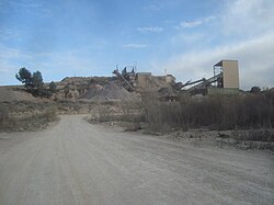 Molino de piedra para producción de grava