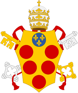 Escudo de armas de los papas Médici
