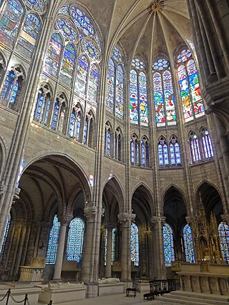 Ábside de la basílica de San Dionisio