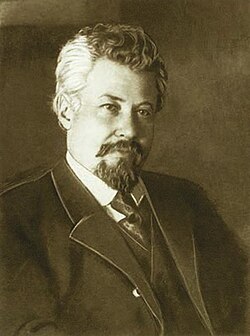 Retrato de Víctor Chernov
