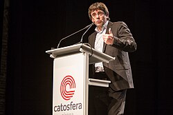 Carles Puigdemont en 2015
