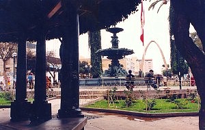 Monumentos del Paseo Cívico en Tacna