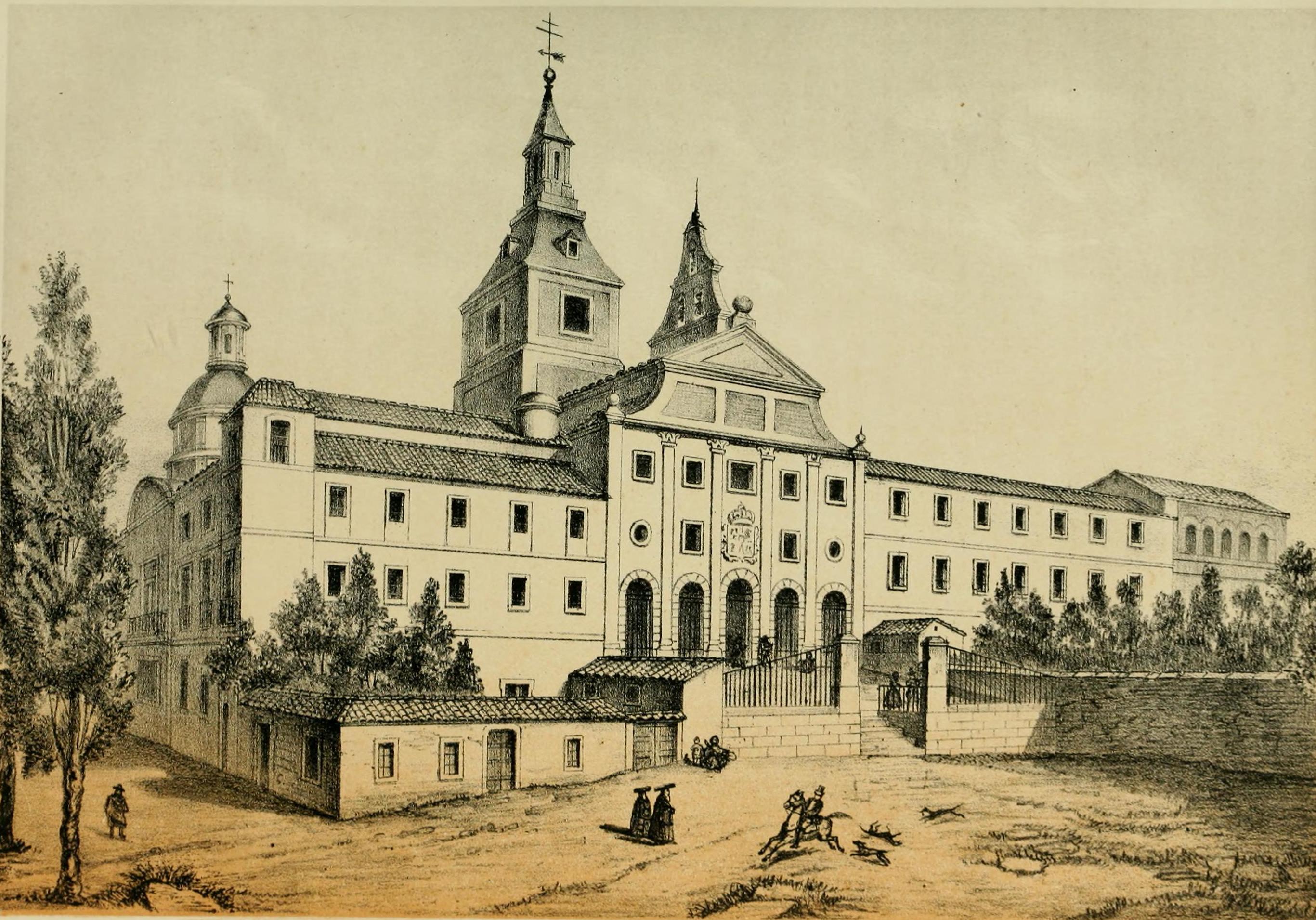 Plano e información general sobre la localización del antiguo Convento de Copacabana.
