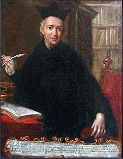 Retrato de Baltasar Gracián en la iglesia parroquial de San Miguel en Graus