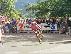 Marco Pantani en el Tour de Francia 2000