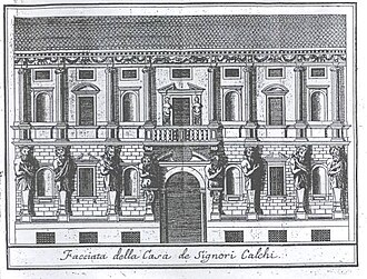 La Casa degli Omenoni diseñada por Leone Leoni en Milán