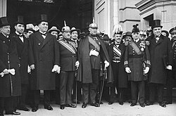 Miembros del directorio civil de Primo de Rivera en diciembre de 1925