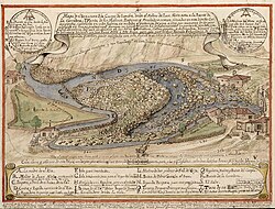 Mapa del río Cuerpo de Hombre