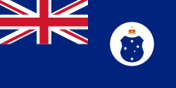 Bandera utilizada por el equipo combinado de Australasia