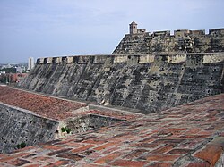 Castillo San Felipe de Barajas en Cartagena de Indias