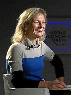 Zanny Minton Beddoes, redactora jefe de The Economist desde 2015