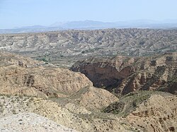 Panorámica natural de la Hoya de Guadix