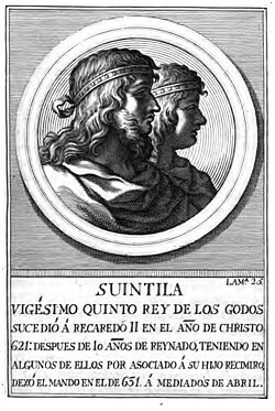 Representación histórica de Suintila