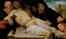 Pietà de Giovanni Gerolamo Savoldo conservada en el Kunsthistorisches Museum de Viena.