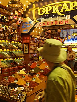 Bazar de especias en Estambul