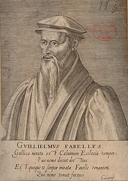 Información personal y biográfica de Guillaume Farel