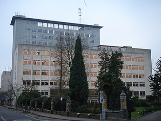 Fachada de la Universidad de Gante