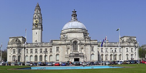 City Hall de Cardiff