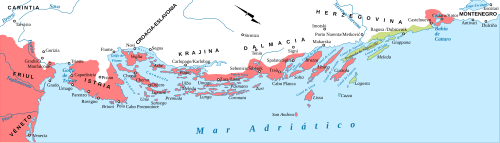 Territorios venecianos a finales del siglo XV