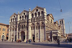 Catedral de Ferrara, ciudad natal de Girolamo Savonarola