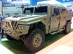 Vehículo desarrollado y producido dentro de la gama militar de UROVESA.