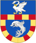 Escudo histórico de Villa Cisneros bajo la soberanía española