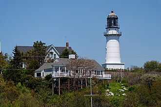 Faro de Cape Elizabeth, localidad de Maine en la que nació Ford.