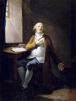 Retrato de Luis XVI en la prisión del Temple realizado por Henri-Pierre Danloux.