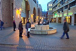 Plaza de la Universidad en 2002