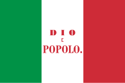 Representación histórica relacionada con la República Romana de 1849