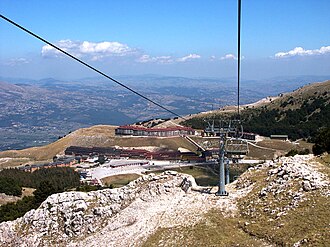Vista panorámica de Campitello Matese