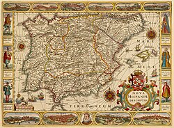 Mapa histórico Nova Hispaniae Descriptio