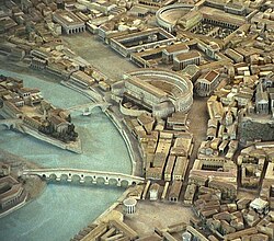 Maqueta del Foro Romano