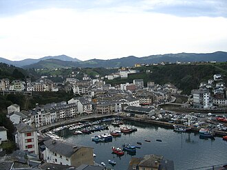 Imagen general de Luarca