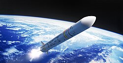 Recreación virtual del cohete Miura 1 de PLD Space