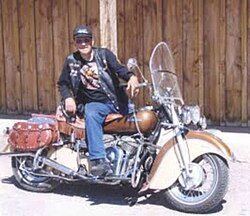 Motocicleta Indian Chief Roadmaster, modelo 1948