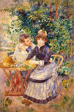 Obra de Pierre-Auguste Renoir expuesta en el evento